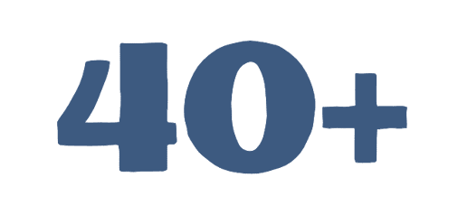 40+