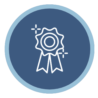 An award ribbon.